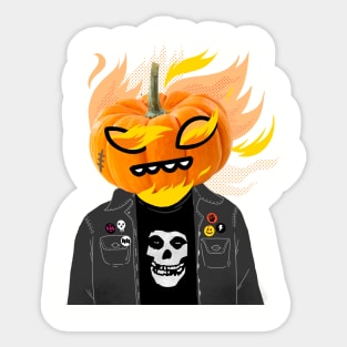 Jackie The Lantern Sticker